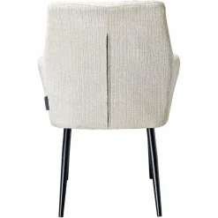 Richmond Interiors Eetkamerstoel Chrissy chenille Niagara 902 beige