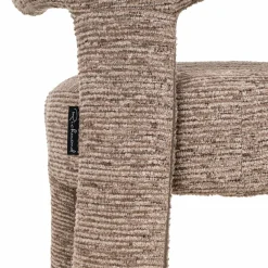 Richmond Interiors Eetkamerstoel Nerio mocca linear