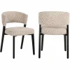 Richmond Interiors Eetkamerstoel Zeno beige leopard