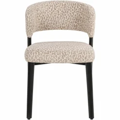 Richmond Interiors Eetkamerstoel Zeno beige leopard