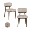 Richmond Interiors Eetkamerstoel Basker natural geo (Set of 2)