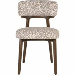 Richmond Interiors Eetkamerstoel Basker natural geo (Set of 2)