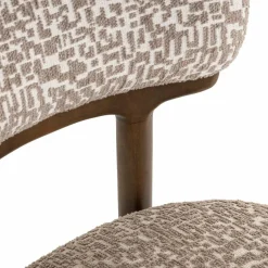 Richmond Interiors Eetkamerstoel Basker natural geo (Set of 2)