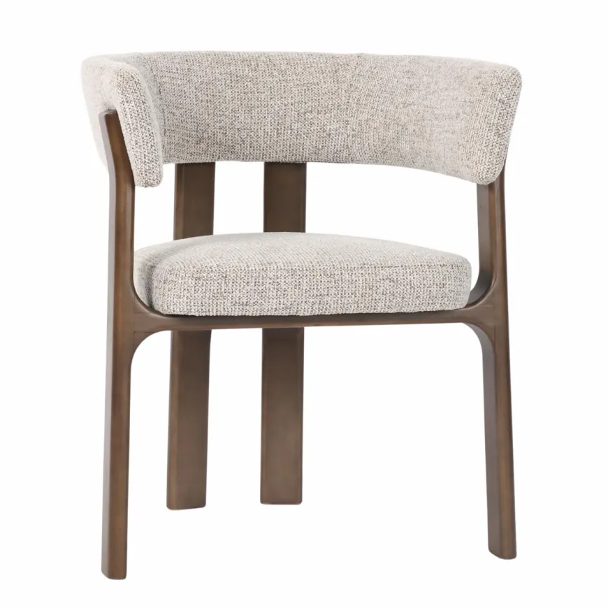 Richmond Interiors Eetkamerstoel Contigo mocca fancy