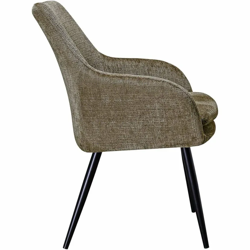 Richmond Interiors Eetkamerstoel Chrissy Niagara 104 Stone Chenille