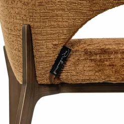 Richmond Interiors Eetkamerstoel Kenzi cognac fusion Fusion cognac 28