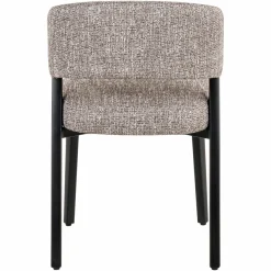 Richmond Interiors Eetkamerstoel Zeno earth tweed