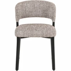 Richmond Interiors Eetkamerstoel Zeno earth tweed