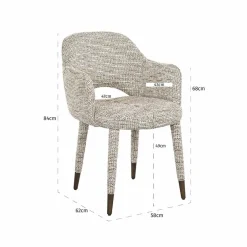 Richmond Interiors Eetkamerstoel Donnatella Be Trendy 01 Nature
