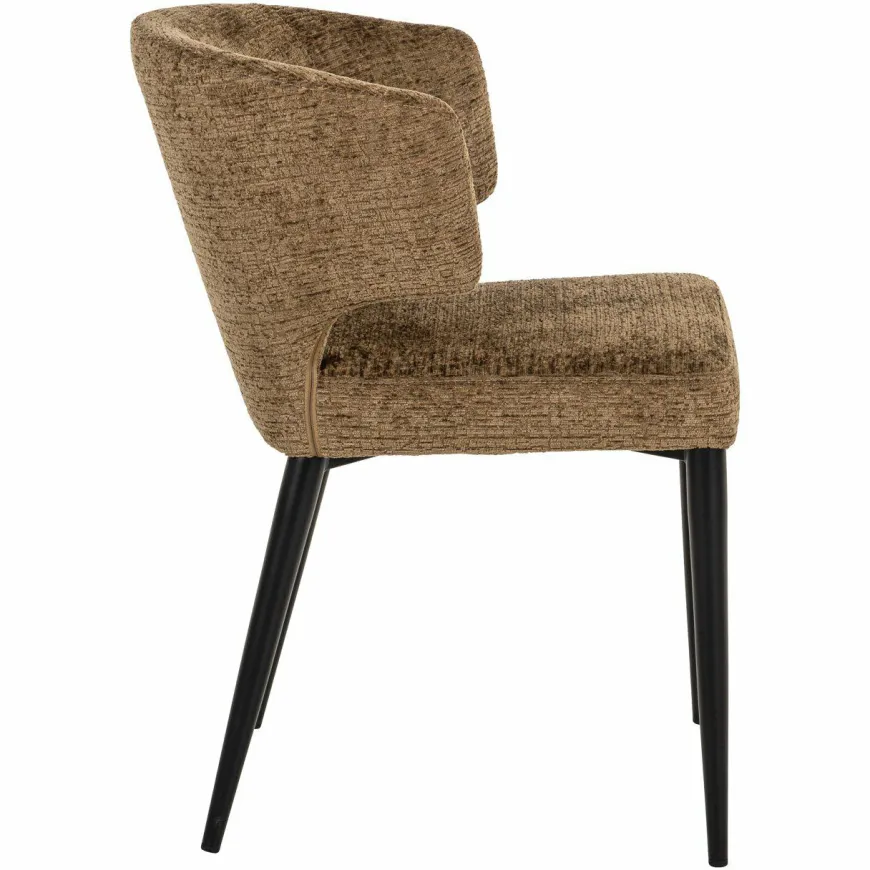 Richmond Interiors Eetkamerstoel Taylor brandy fusion