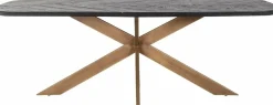Richmond Interiors Eettafel Hayley 230 (Dark coffee)
