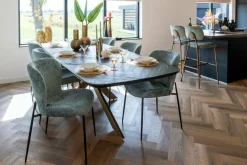 Richmond Interiors Eettafel Hayley 280 (Dark coffee)