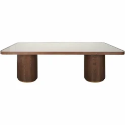 Richmond Interiors Eettafel Willox brown 235 including glass