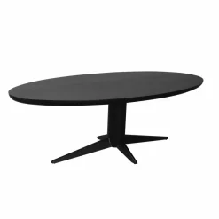 Richmond Interiors Eettafel Rayford black oval 230