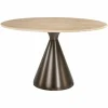 Richmond Interiors Eettafel Montgommery 130Ø Beige