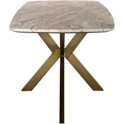 Richmond Interiors Eettafel Bottega 190 deens ovaal wit