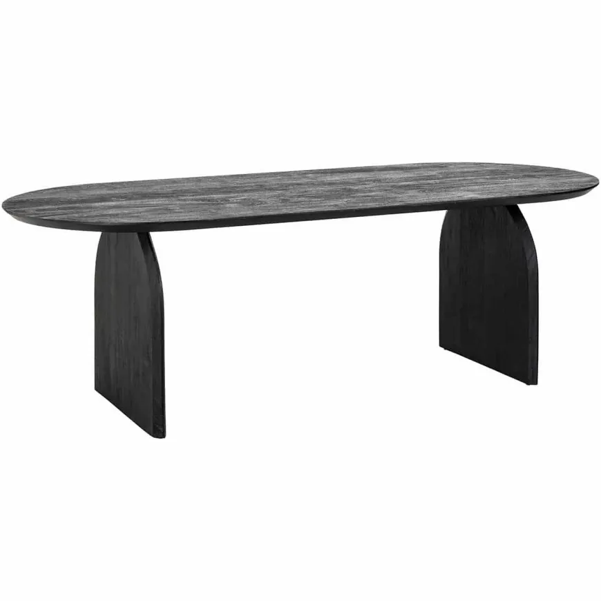 Richmond Interiors Eettafel Hudson 235 cm zwart