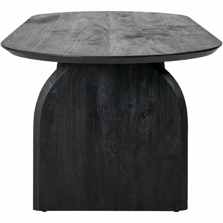 Richmond Interiors Eettafel Hudson 235 cm zwart