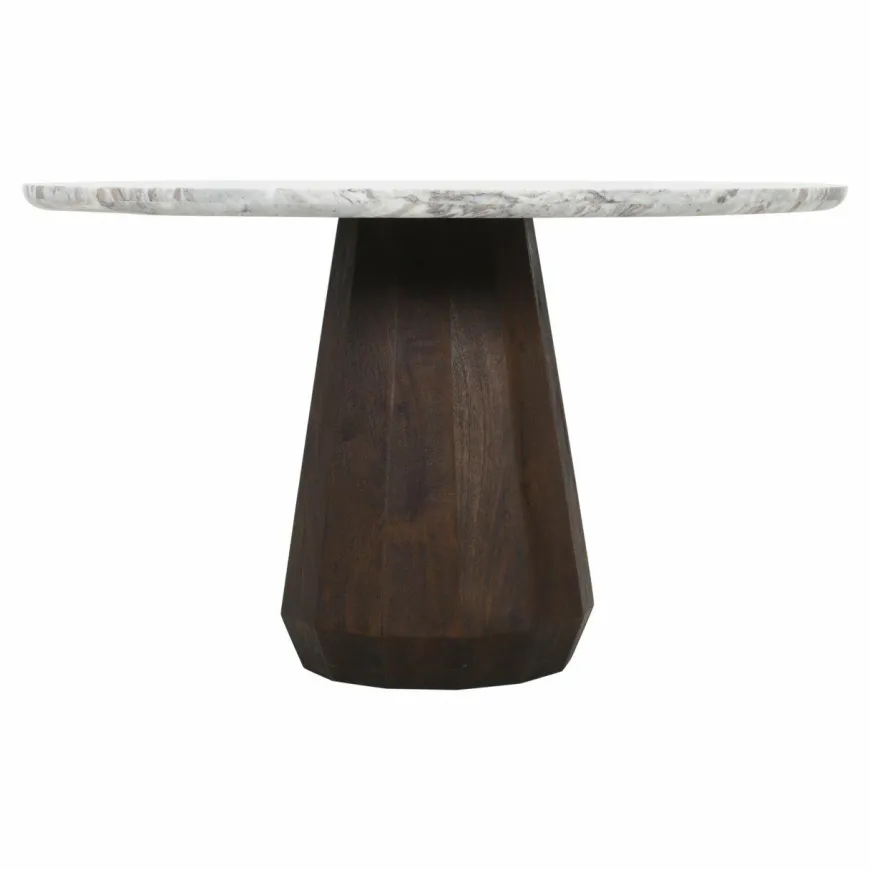 Richmond Interiors Eettafel Oberoy Blush beige 130Ø