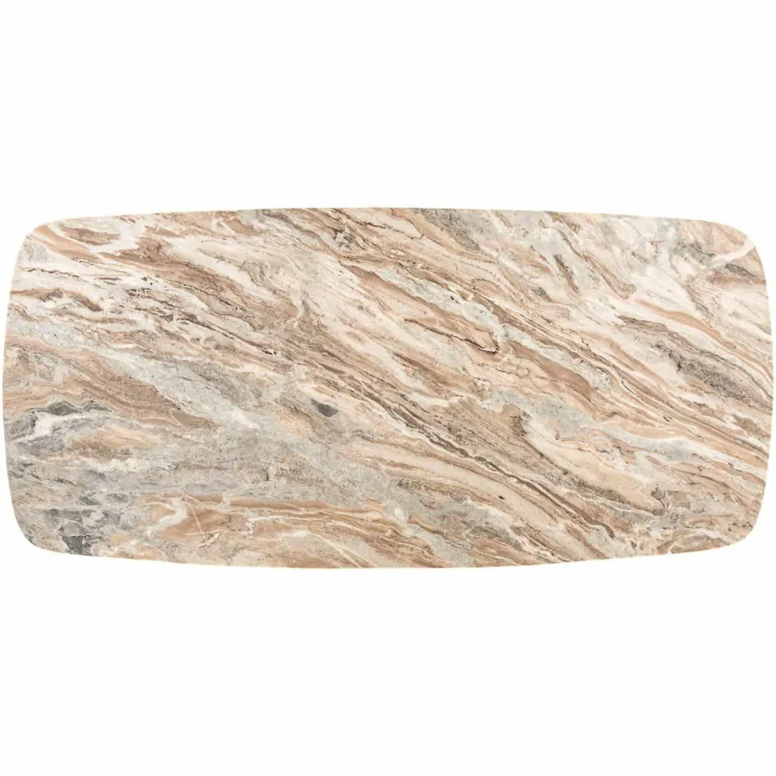 Richmond Interiors Eettafel Bottega 220 deens ovaal wit