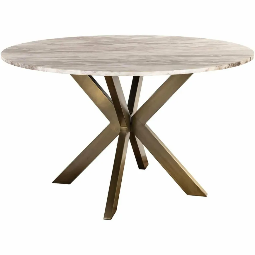 Richmond Interiors Eettafel Bottega 140Ø wit