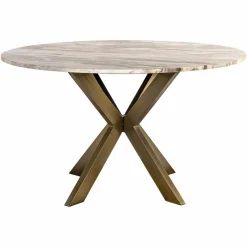 Richmond Interiors Eettafel Bottega 140Ø wit