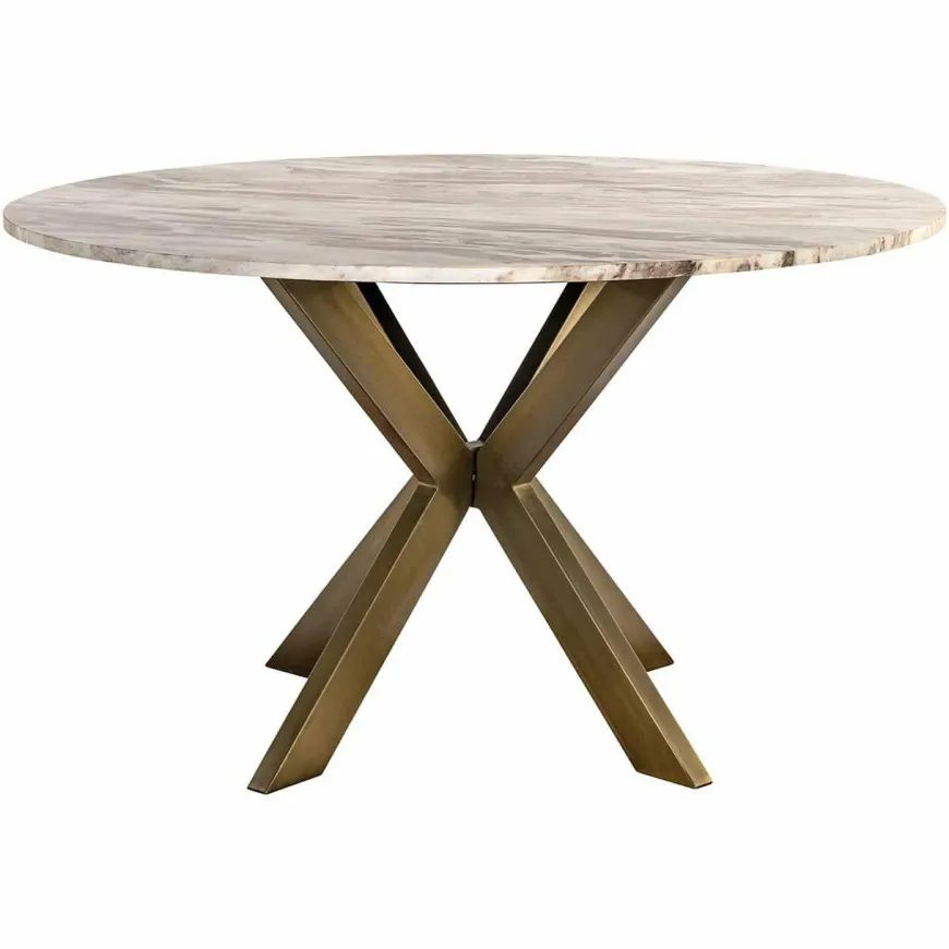 Richmond Interiors Eettafel Bottega 140Ø wit