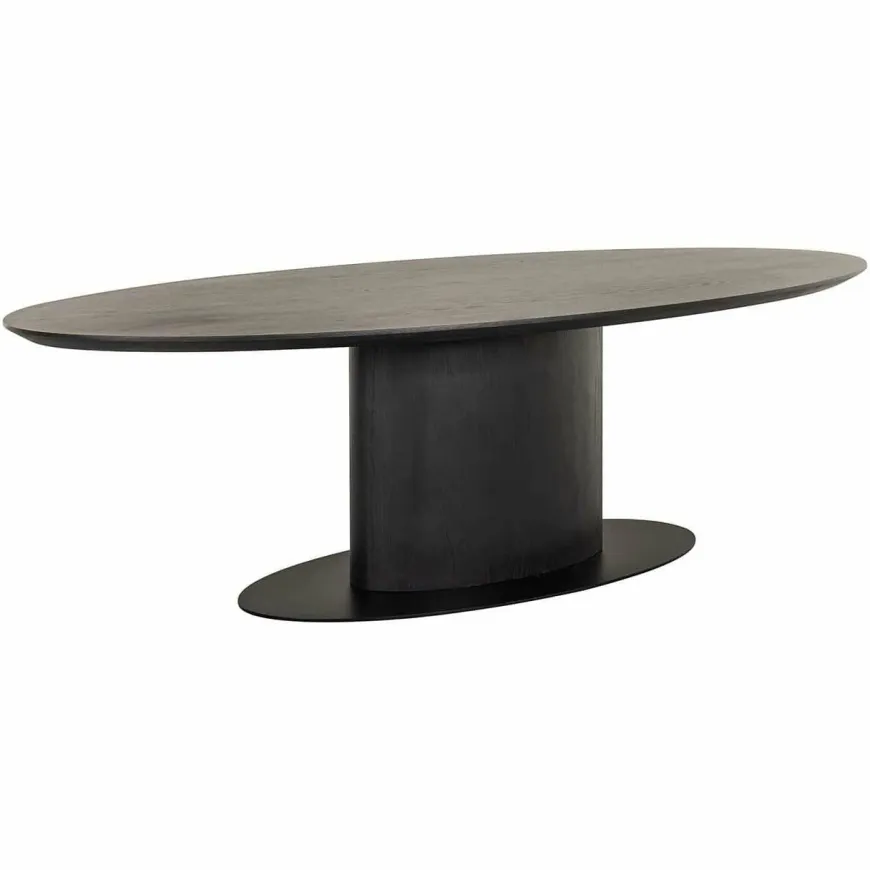 Richmond Interiors Eettafel Gordon 210 Dark coffee