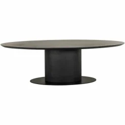 Richmond Interiors Eettafel Gordon 210 Dark coffee