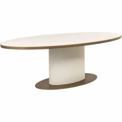Richmond Interiors Eettafel Tivoli white oval 230