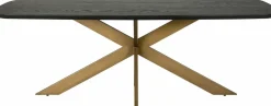 Richmond Interiors Eettafel Cambon 280 deens ovaal (Dark coffee)