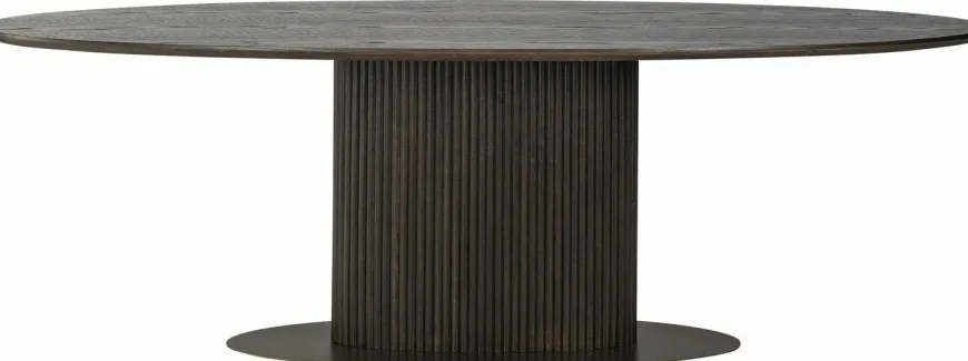Richmond Interiors Eettafel Luxor ovaal 235 (Brown)