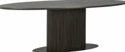 Richmond Interiors Eettafel Luxor ovaal 235 (Brown)