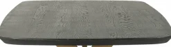 Richmond Interiors Eettafel Cambon 235 deens ovaal (Dark coffee)