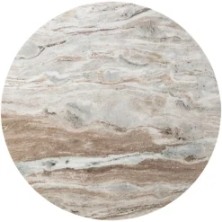 Richmond Interiors Eettafel Nyon Blush beige 120Ø