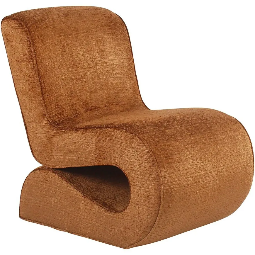 Richmond Interiors Fauteuil Frankie cognac fusion (Fusion cognac 28)