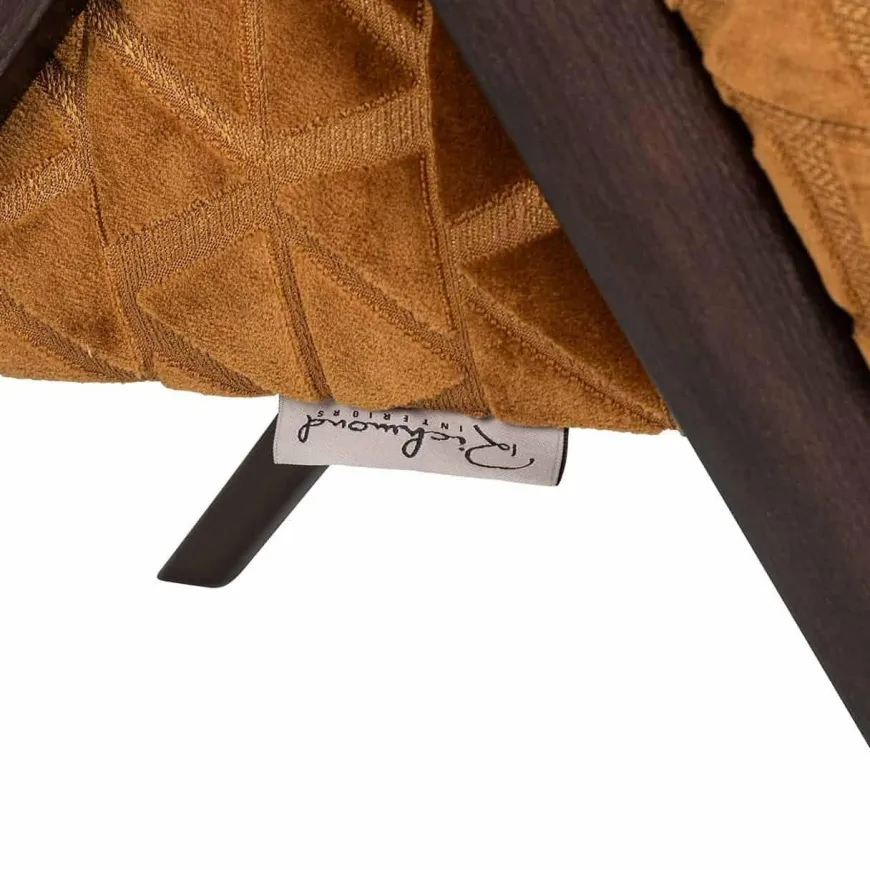 Richmond Interiors Fauteuil Mia Triangle 2013 old Goud