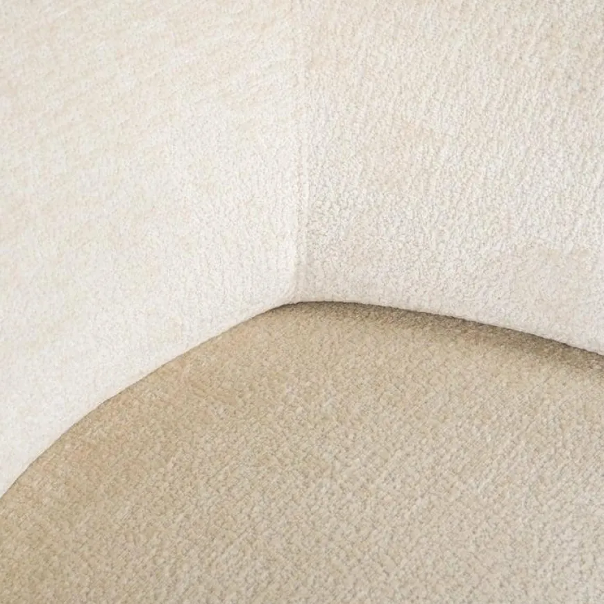Richmond Interiors Fauteuil Montana Wit chenille