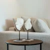 Richmond Interiors Faux koraal Jada op standaard wit
