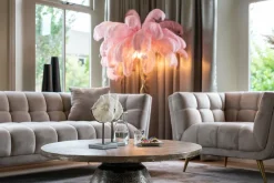 Richmond Interiors Faux koraal Jada op standaard wit