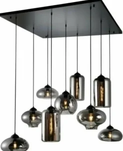 Richmond Interiors Hanglamp Axelle zwart