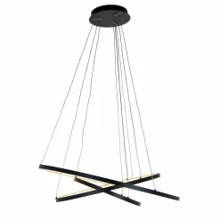 Richmond Interiors Hanglamp Amira black (Zwart)