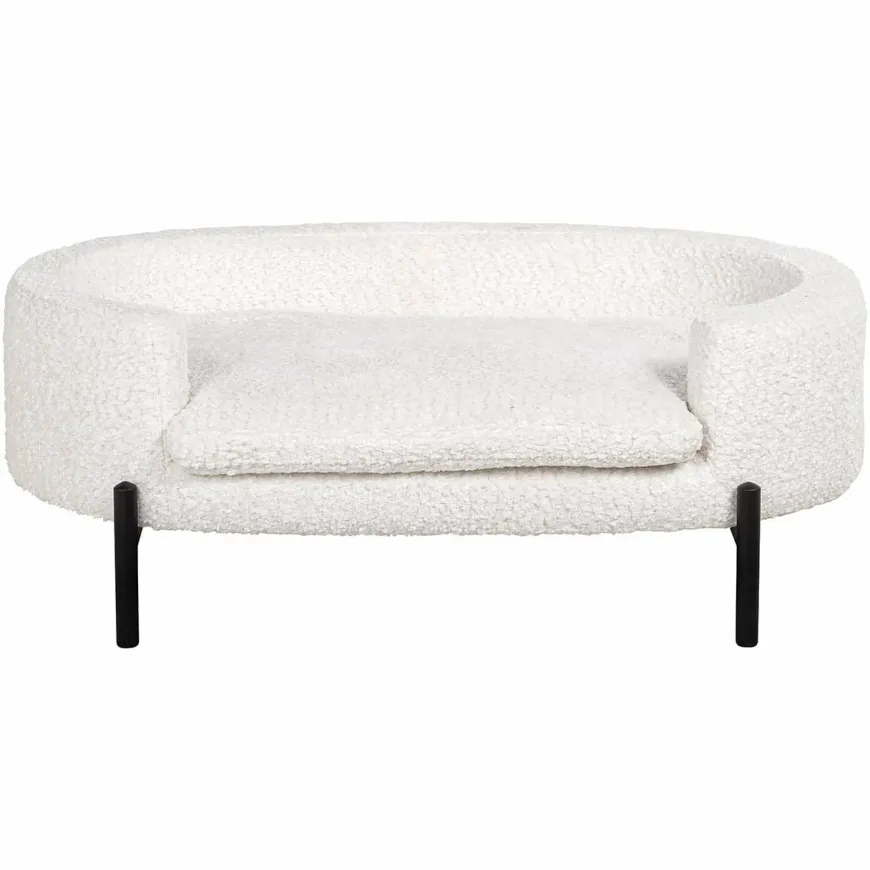 Richmond Interiors Huisdierenbed Dolly Wit sheep Sheep 02 Wit