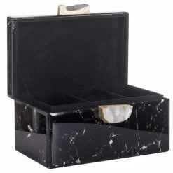 Richmond Interiors Juwelen box Maeve zwart marmer