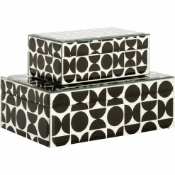 Richmond Interiors Juwelen box Vivian groot zwart