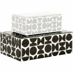 Richmond Interiors Juwelen box Vivian groot zwart