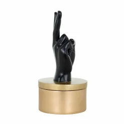 Richmond Interiors Juwelen box Justa zwart goud