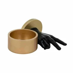 Richmond Interiors Juwelen box Justa zwart goud
