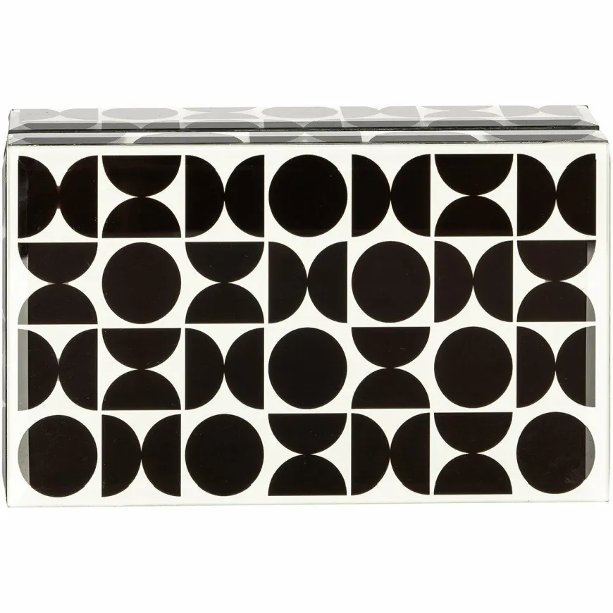 Richmond Interiors Juwelen box Vivian klein zwart