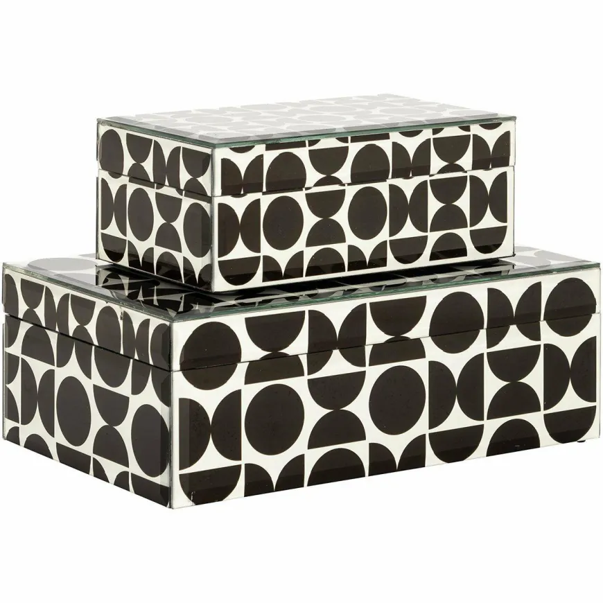 Richmond Interiors Juwelen box Vivian klein zwart